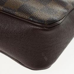 Pre Owned Louis Vuitton Damier Canvas Trousse Accessories Pochette Bag