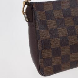 Pre Owned Louis Vuitton Damier Canvas Trousse Accessories Pochette Bag