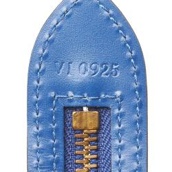 مملوكة مسبقًا حقيبة لوي فيتون سان جاك جلد أزرق توليدو إيبي بحمالة طويلة PM 