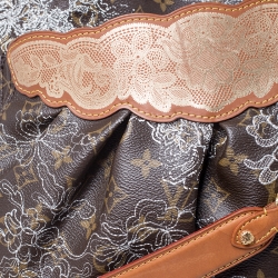 Pre Owned Louis Vuitton Monogram Canvas Limited Edition Dentelle Fersen GM Bag