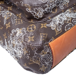 Pre Owned Louis Vuitton Monogram Canvas Limited Edition Dentelle Fersen GM Bag