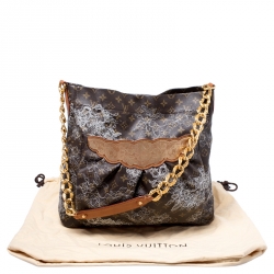 Pre Owned Louis Vuitton Monogram Canvas Limited Edition Dentelle Fersen GM Bag
