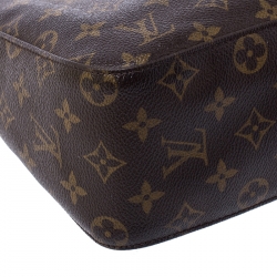 مملوكة مسبقًا حقيبة لوي فيتون حلقات كانفاس مونوغرامية MM 