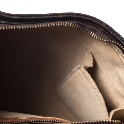 مملوكة مسبقًا حقيبة لوي فيتون حلقات كانفاس مونوغرامية MM 