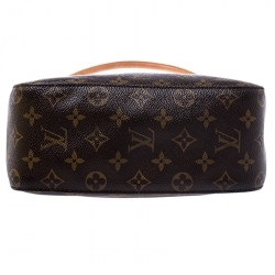 مملوكة مسبقًا حقيبة لوي فيتون حلقات كانفاس مونوغرامية MM 