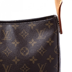 مملوكة مسبقًا حقيبة لوي فيتون حلقات كانفاس مونوغرامية MM 