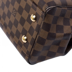 Pre Owned Louis Vuitton Damier Ebene Canvas Trevi PM Bag