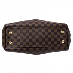 Pre Owned Louis Vuitton Damier Ebene Canvas Trevi PM Bag