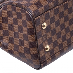 Pre Owned Louis Vuitton Damier Ebene Canvas Trevi GM Bag