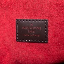 Pre Owned Louis Vuitton Damier Ebene Canvas Trevi GM Bag