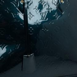 Pre Owned  Louis Vuitton Monogram Vernis Bleu Nuit Alma GM