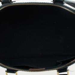 Pre Owned  Louis Vuitton Monogram Vernis Bleu Nuit Alma GM