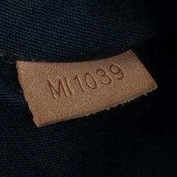 Pre Owned  Louis Vuitton Monogram Vernis Bleu Nuit Alma GM