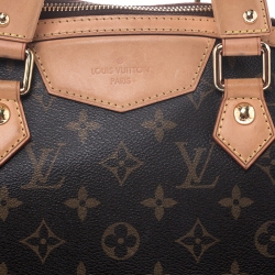 Pre Owned Louis Vuitton Brown Monogram Canvas Retiro PM Bag