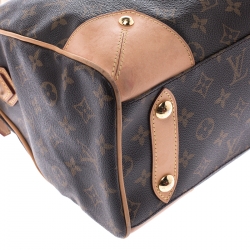 Pre Owned Louis Vuitton Brown Monogram Canvas Retiro PM Bag