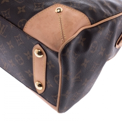 Pre Owned Louis Vuitton Brown Monogram Canvas Retiro PM Bag