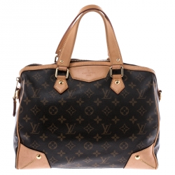 Louis Vuitton Retiro Canvas Exterior Bags & Handbags for Women