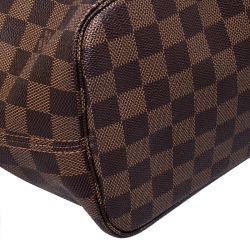 Louis Vuitton Damier Ebene Canvas Neverfull MM Bag