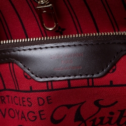 Louis Vuitton Damier Ebene Canvas Neverfull PM Bag