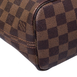 Louis Vuitton Damier Ebene Canvas Neverfull PM Bag