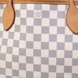 Louis Vuitton Damier Azur Canvas Neverfull PM Bag