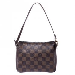 Louis Vuitton, Bags, Auth Louis Vuitton Trousse 28 Damier Ebene Crossbody  Bag