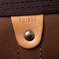 Pre Owned Louis Vuitton Monogram Canvas Keepall 55 Bandouliere Bag