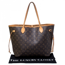 مملوكة مسبقًا Louis Vuitton Monogram Canvas Neverfull MM Bag