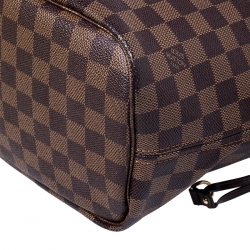 Louis Vuitton Damier Ebene Canvas Neverfull MM Bag