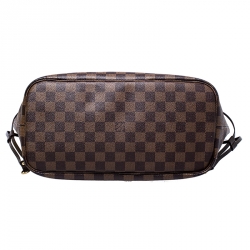 Louis Vuitton Damier Ebene Canvas Neverfull MM Bag