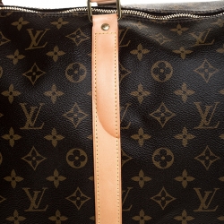 Pre Owned Louis Vuitton Monogram Canvas Keepall 55 Bag