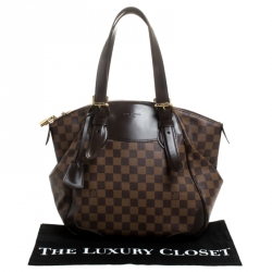 Pre Owned Louis Vuitton Damier Ebene Canvas Verona MM Bag