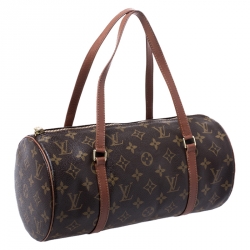 Pre Owned حقيبة لوي فيتون بابيلون كانفاس دامييه أيبين 30