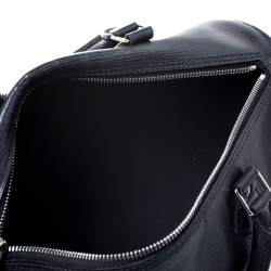 Pre Owned Louis Vuitton Black Epi Leather Speedy 30 Bag