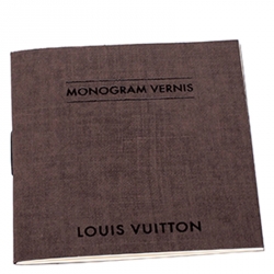 Pre Owned Louis Vuitton Amarante Vernis Monceau BB Bag