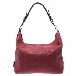 Pre Owned Louis Vuitton Framboise Monogram Antheia PM Bag 
