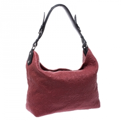 Pre Owned Louis Vuitton Framboise Monogram Antheia PM Bag 