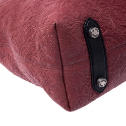 Pre Owned Louis Vuitton Framboise Monogram Antheia PM Bag 