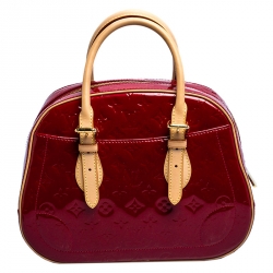 Pre Owned Louis Vuitton Pomme D’amour Monogram Vernis Summit Drive Bag