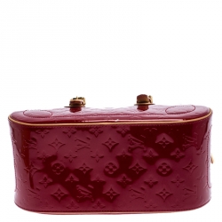 Pre Owned Louis Vuitton Pomme D’amour Monogram Vernis Summit Drive Bag