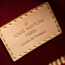 Pre Owned Louis Vuitton Pomme D’amour Monogram Vernis Summit Drive Bag