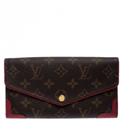 Louis Vuitton Monogram Canvas Sarah Retiro Continental Wallet