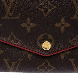 Louis Vuitton Monogram Canvas Sarah Retiro Continental Wallet