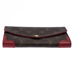 Louis Vuitton Monogram Canvas Sarah Retiro Continental Wallet