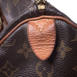 Louis Vuitton Monogram Canvas Speedy 35 Bag