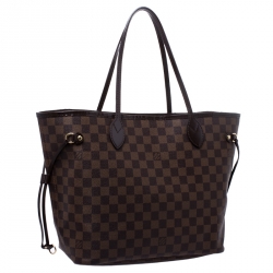 مملوكة مسبقًا Louis Vuitton Damier Ebene Canvas Neverfull MM Bag