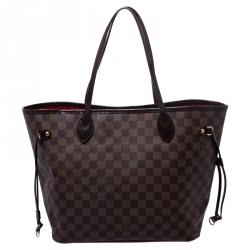 مملوكة مسبقًا Louis Vuitton Damier Ebene Canvas Neverfull MM Bag