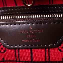مملوكة مسبقًا Louis Vuitton Damier Ebene Canvas Neverfull MM Bag