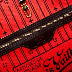 Louis Vuitton Damier Ebene Canvas Neverfull MM Bag