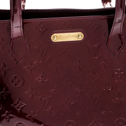 مملوكة مسبقًا Louis Vuitton Amarante Monogram Vernis Wilshire GM Bag
